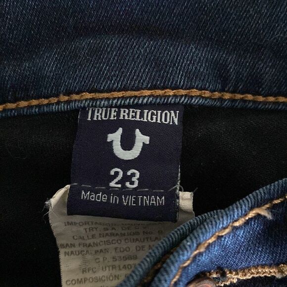 True Religion Halle High Rise Super Skinny Jeans - Picture 9 of 14
